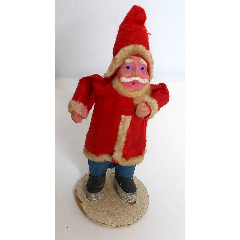 Vintage Belsnickle Occupied Japan Santa Claus Christmas Figurine